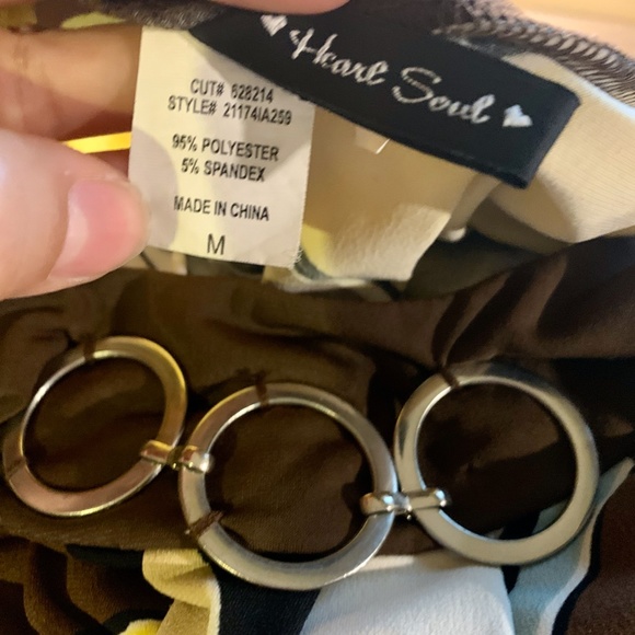 Heart Soul Banded Bottom Tank - Picture 3 of 3